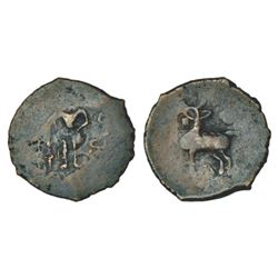 Mughals: Akbar (1556-1605 AD), silver rupee, Hadrat Delhi mint