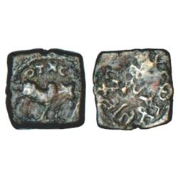 Mughals: Jahangir (1605-1627 AD), silver rupee, 11.26g, Ahmadabad mint, 'Kishwar' couplet