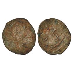 Mughals: Jahangir (1605-1627 AD), silver heavy rupee (20% heavy weight), 13.25g, Lahore mint