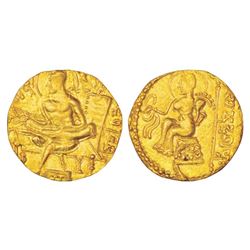 Mughals: Jahangir with the name of Noor Jahan (1623-1627 AD), silver rupee, 11.25g, Agra mint