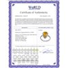 Image 2 : Genuine 2.5 ctw Citrine Ring 14KT White Gold - REF-40Z7N