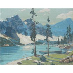 Canadian School: 20th Century Moraine L