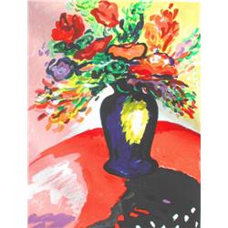 Yehuda L. Chaki (1938 - ) Bouquet Vivan