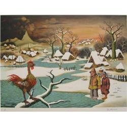 Yugoslavian School: 20th Century Peasan