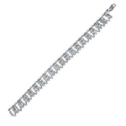 2.75 CTW Diamond Bracelet 14K White Gold - REF-190Y2X