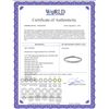 Image 2 : 4.97 CTW Diamond Bracelet 14K White Gold - REF-469F2N