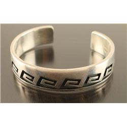 Hopi Sterling Cuff Bracelet