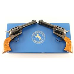 Consecutive Pair of Colt SAA SASS Revolvers