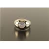 Image 1 : Mens 18k White Star Sapphire Ring