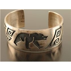Beautiful Hopi Bear Cuff