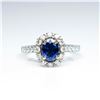 Image 1 : Beautiful NEW Ceylon Blue Sapphire and Diamond