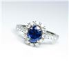 Image 3 : Beautiful NEW Ceylon Blue Sapphire and Diamond