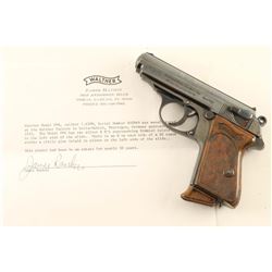 SS Marked Walther PPK .32 ACP SN: 800969