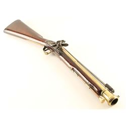 English Flintlock Blunderbuss w/ Bayonet