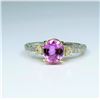 Image 1 : Dazzling Extra Fine Pink Sapphire and Diamond