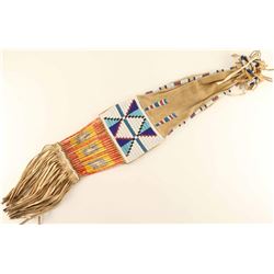Lakota Plains Beaded Pipe Bag