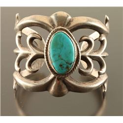 Old Pawn Sandcast Navajo Bracelet