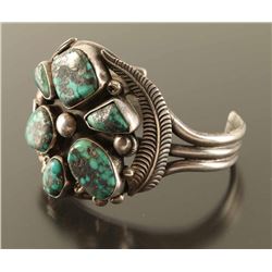 Old Pawn Morenci Turquoise Cuff
