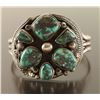 Image 2 : Old Pawn Morenci Turquoise Cuff