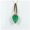 Image 1 : Gorgeous Columbian Emerald and Diamond Pendant