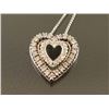 Image 3 : Ladies Diamond Heart Pendant