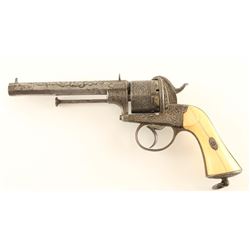 E. Lefaucheux Pinfire Revolver 11mm SN: 466