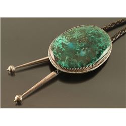 Large Navajo Turquoise Bolo