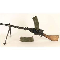 Danish Madsen 1950 8mm LMG Display Gun