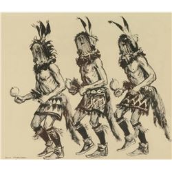Indian Ink and Brush on Paper