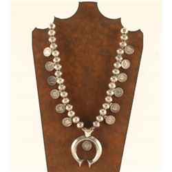 Navajo Mercury Dime Squash Blossom