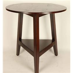 Antique Triangular Base Saloon Table
