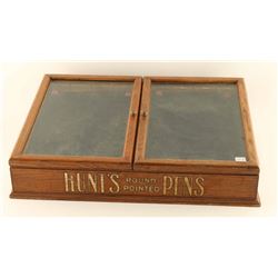 Antique Pen Display Case