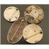 Image 2 : Lot of 5 Hopi Sterling Pins