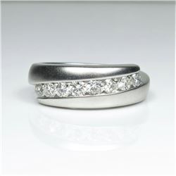 Striking Fine Quality Men’s Diamond Band
