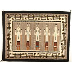 Five Figure Yei Rug