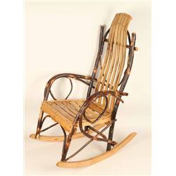 Handmade Wooden Rocking Chair
