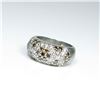 Image 2 : Exquisite Platinum White and Chocolate Diamond