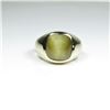 Image 1 : High Quality Men’s Chrysoberyl Cats Eye Ring