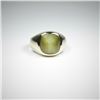 Image 3 : High Quality Men’s Chrysoberyl Cats Eye Ring