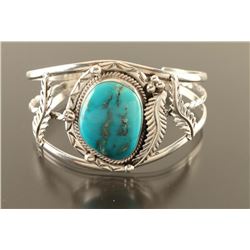 Navajo Blue Gem Cuff
