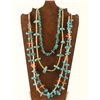 Image 1 : Lot of 3 Navajo Turquoise Necklaces