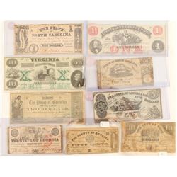 Lot of Currency from The Confederate States