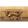 Image 1 : Burl Wood Console Table