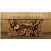 Image 2 : Burl Wood Console Table