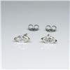 Image 3 : Brilliant Pair of Marquise cut Diamond Stud
