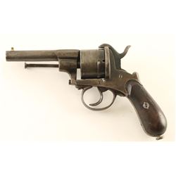 Unsigned Pinfire Revolver 11mm SN: 555