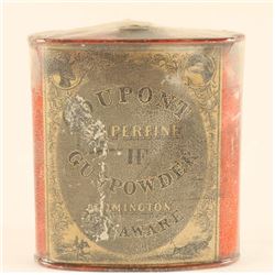 DuPont Gunpowder Tin