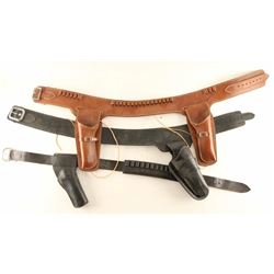 Lot of (3) Holster Rigs