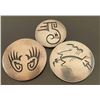 Image 1 : (3) Willie Yazzie Pins/Pendants