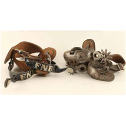 Lot of (2) Sets of Spurs